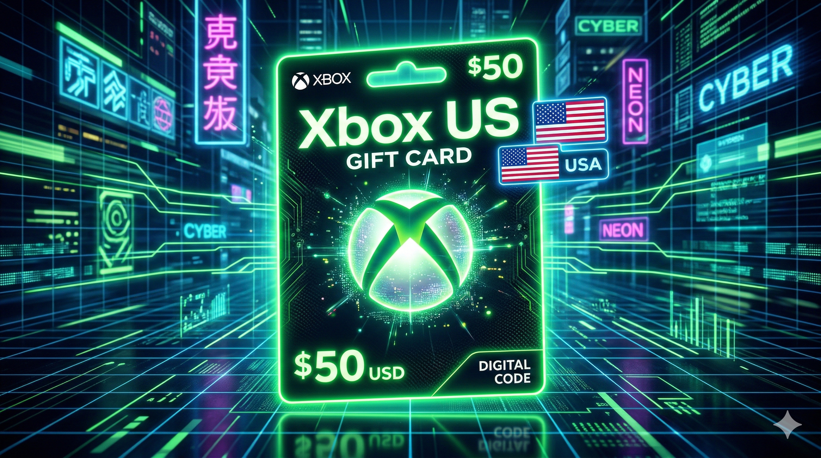 Xbox Gift Card (US) – Instant Digital Code