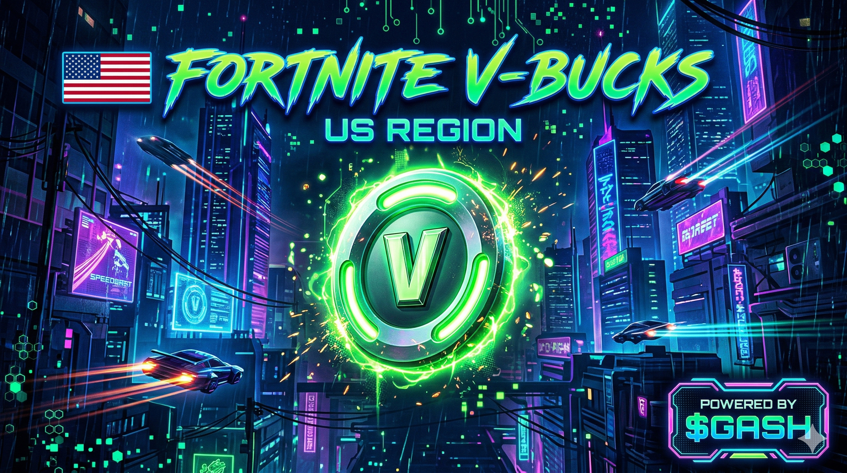 Fortnite V-Bucks Card (US) – Instant Delivery