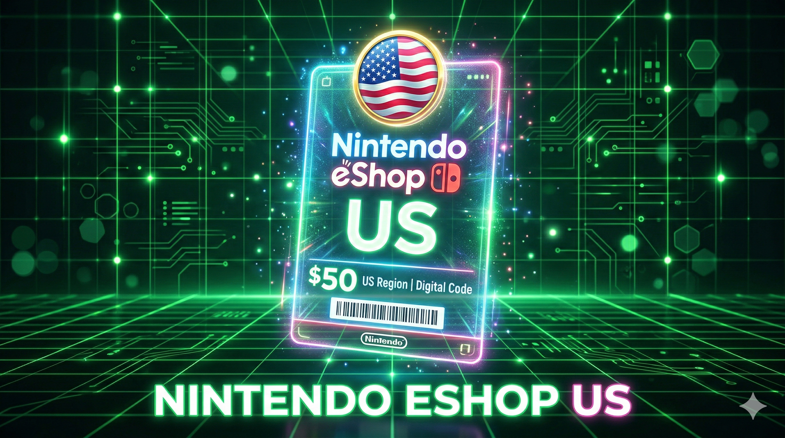 Nintendo eShop Card (US) – Instant Delivery