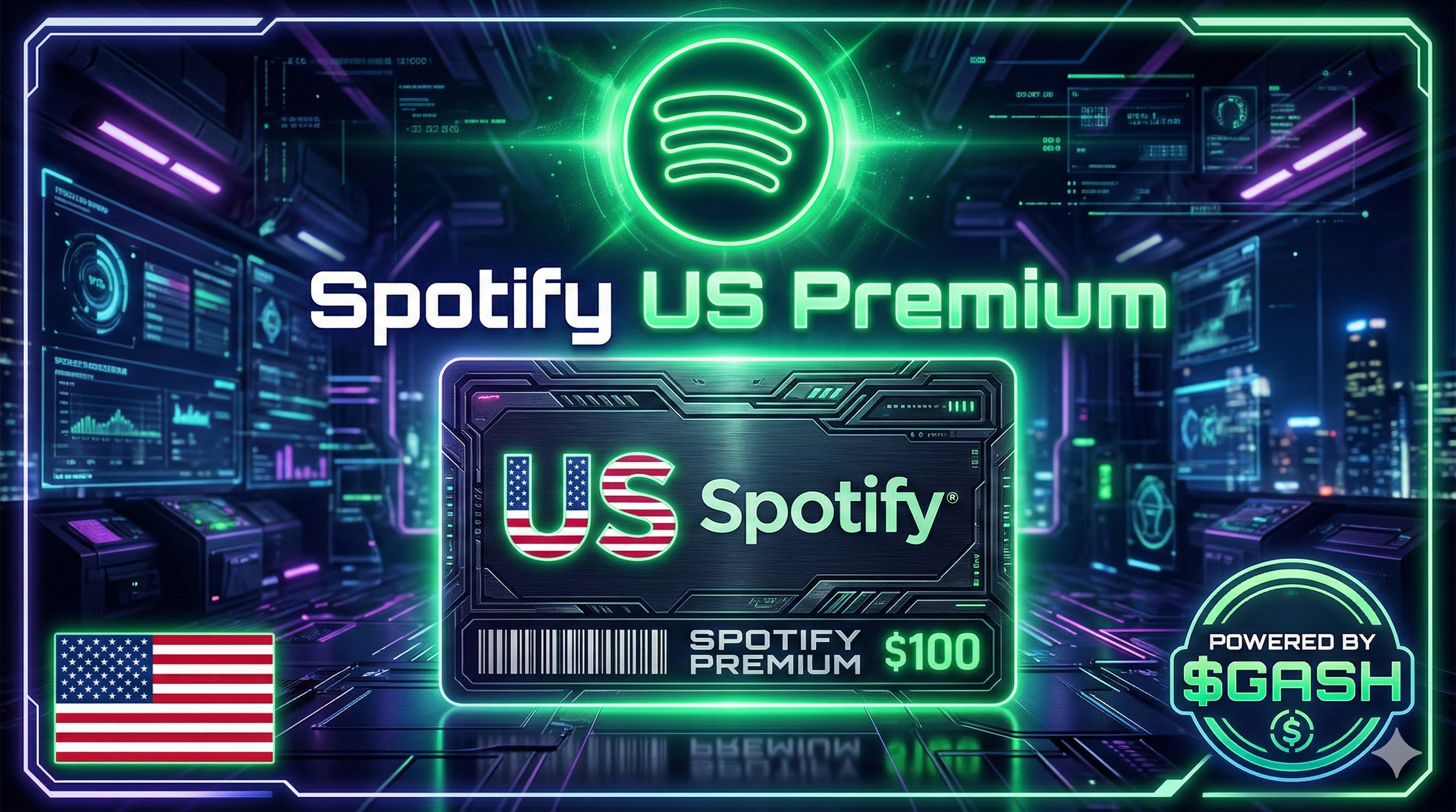 Spotify Premium Gift Card (US)