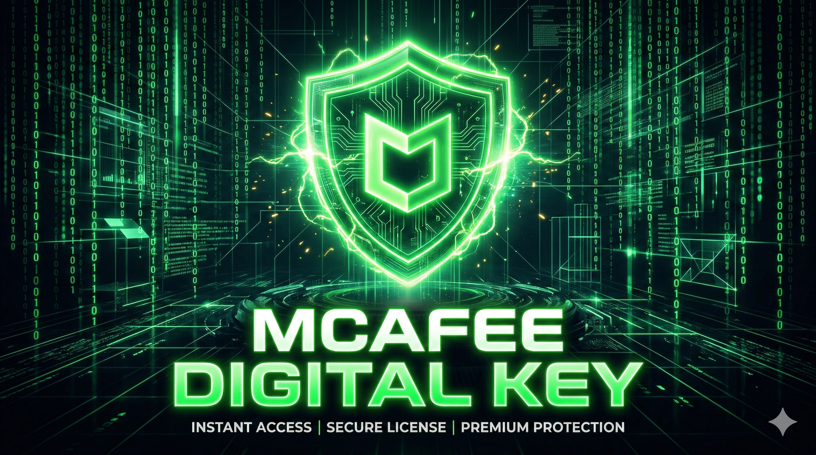 McAfee Antivirus Digital Key – Instant Activation