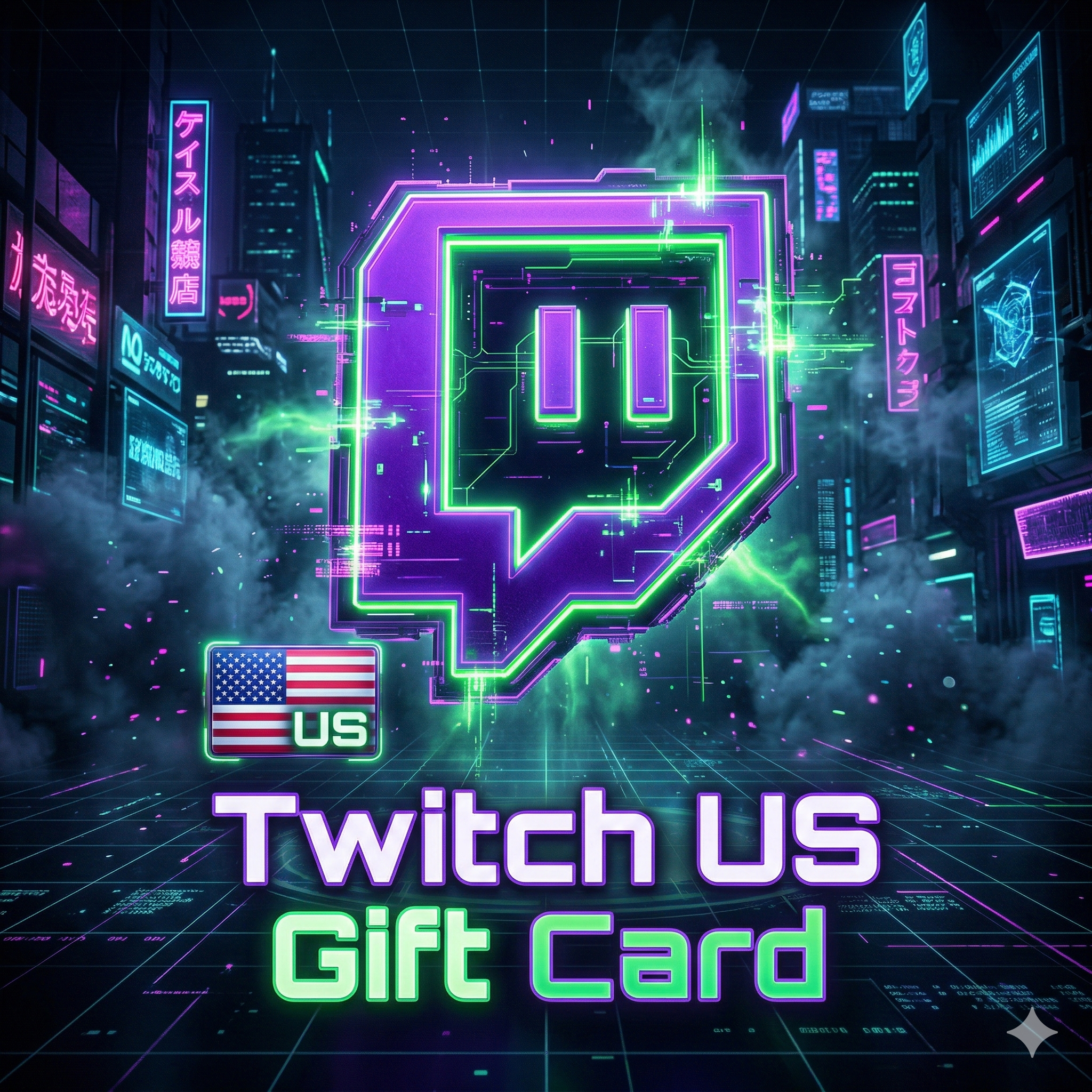 Twitch Gift Card (US) – Instant Code