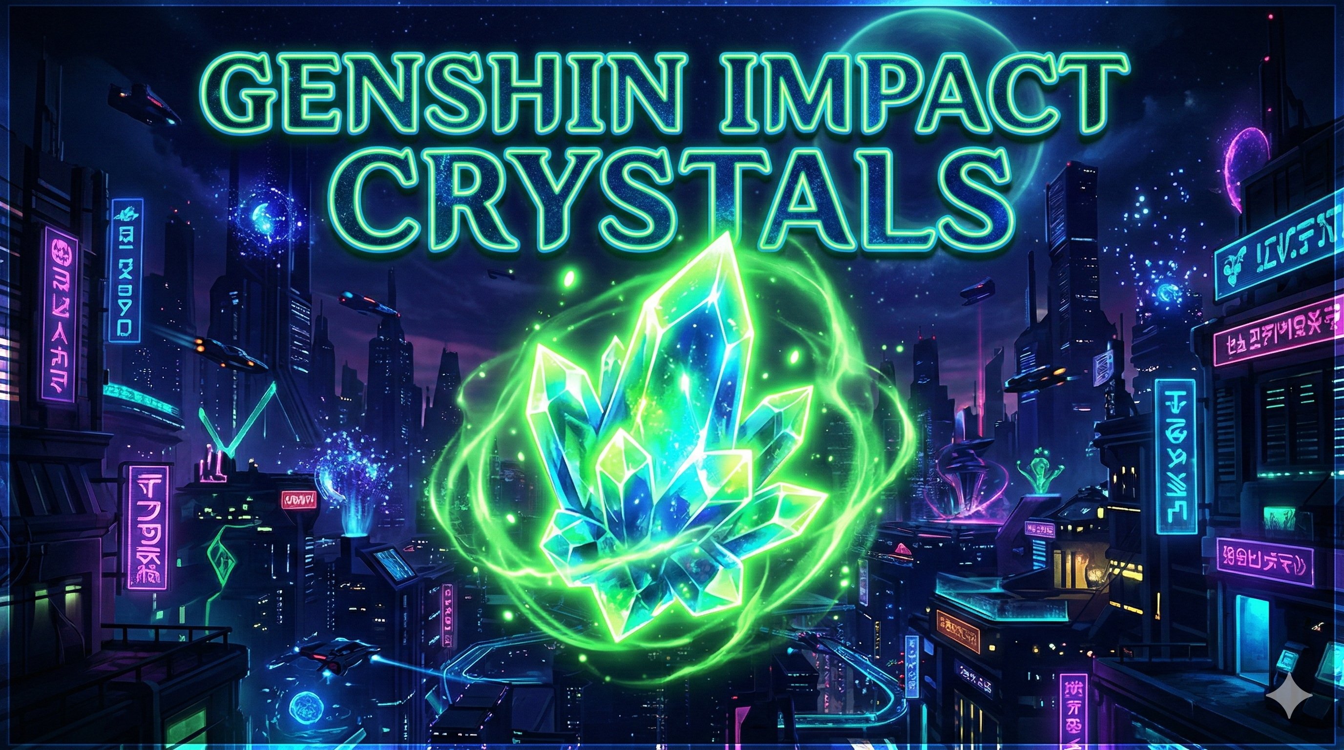 Genshin Impact Genesis Crystals – Instant Top Up
